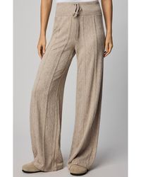 Splendid - Cable Drawstring Wide Leg Pants - Lyst