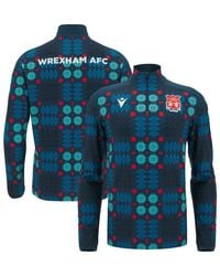 MACRON - Wrexham Warm-Up Quarter-Zip Pullover - Lyst