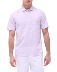 Bugatchi - Victor Ooohcotton Palm Tree Print Polo - Lyst