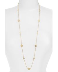 Anna Beck - Long Multi Disc Station Necklace - Lyst