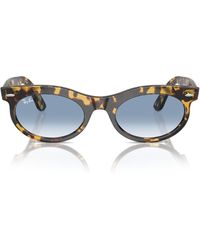 Ray-Ban - Wayfarer 53mm Oval Sunglasses - Lyst