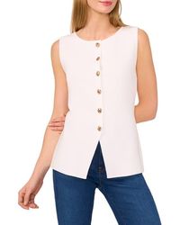 Ted Baker - Sleeveless Button-Up Shirt - Lyst