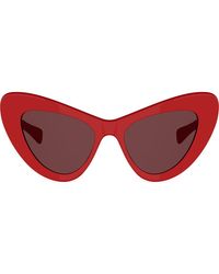 Celine - Triomphe 55Mm Cat-Eye Sunglasses - Lyst