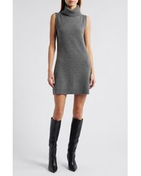 Reformation - Holland Turtleneck Cashmere Blend Sweater Dress - Lyst