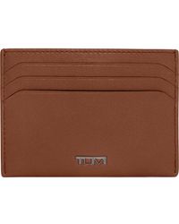 Tumi - Nassau Slim Leather Card Case - Lyst