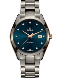 Rado - Hyperchrome Diamond Automatic Bracelet Watch, 42Mm - Lyst