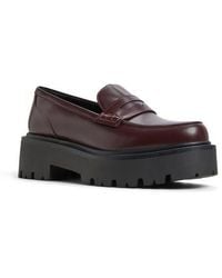 ALDO - Cadaycia Platform Penny Loafer - Lyst