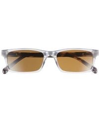 Eyebobs - Number Cruncher 53Mm Polarized Rectangular Sunglasses - Lyst