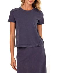 Threads For Thought - Roselie Mineral Wash Cotton T-Shirt - Lyst