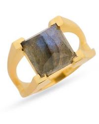 Dean Davidson - Mini Plaza Labradorite Ring - Lyst