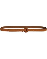 Madewell - Chunky Buckle Suede Belt - Lyst