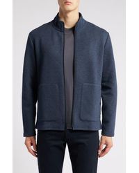 Robert Barakett - Steep Rock High Collar Double Knit Jacket - Lyst