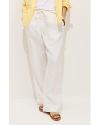 Alex Mill Hudson Linen Pants in White | Lyst