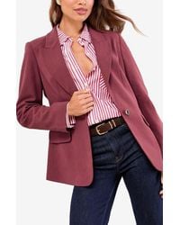 Lipsy - Longline Tailored Blazer - Lyst