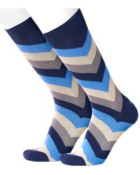 Beau Ties of Vermont - Chevron Socks - Lyst