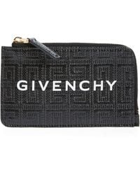 Givenchy - Branded Faux-leather Card Holder - Lyst