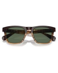 Oliver Peoples - R-3 54mm Polarized Round Sunglasses - Lyst