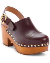 Chloé - Jeanette Slingback Platform Clog - Lyst
