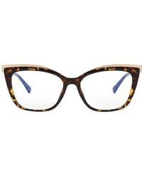 Fifth & Ninth - Jami 53Mm Cat Eye Light Blocking Glasses - Lyst