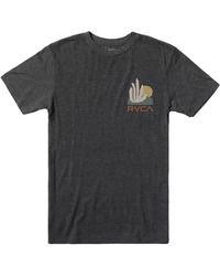 RVCA - Paper Cuts Cotton Blend Graphic T-shirt - Lyst