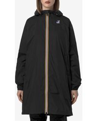K-Way - Le Vrai 4.0 Eiffel East Water Repellent Raincoat - Lyst