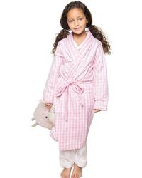 Petite Plume - Gingham Robe - Lyst