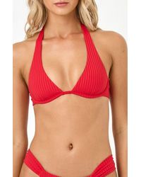 LSPACE - Isa Underwire Rib Bikini Top - Lyst