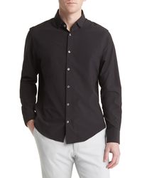 Mizzen+Main - Mizzen+main Leeward No-tuck Stretch Button-up Shirt - Lyst