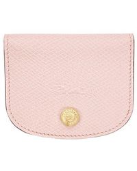 Longchamp - Epure Leather Card Case - Lyst