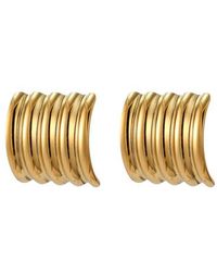 Kellery - Dazzle Dream Tile Shaped Statement Earrings - Lyst