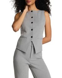 Spanx - Button-Up Vest - Lyst