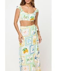 LSPACE - Ever Cover-Up Crop Top - Lyst