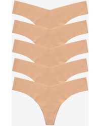 Commando - Classic Solid Thong 5-Pack - Lyst