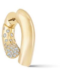 Tabayer - Oera Pavé Diamond Earrings - Lyst
