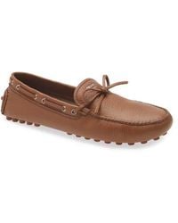 Prada - Grid Driving Loafer - Lyst