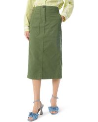 Dee Ocleppo - Alma Stretch Cotton Utility Skirt - Lyst