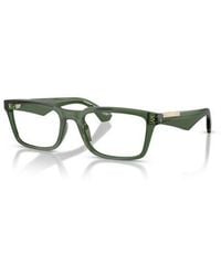 Burberry - 54Mm Rectangle Optical Glasses - Lyst