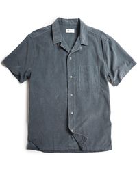 Rowan - Zion Cotton Corduroy Short Sleeve Button-up Shirt - Lyst