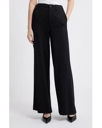 Rag & Bone - Sofie High Waist Wide Leg Ponte Knit Pants - Lyst