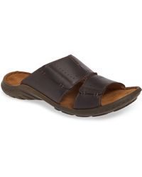 josef seibel leather sandals