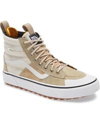 vans high top dorados