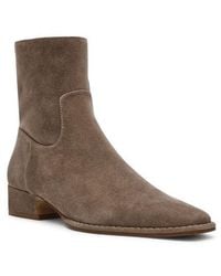 Steve Madden - Define Block Heel Bootie - Lyst