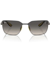 Ray-Ban - X Ferrari Scuderia 58Mm Gradient Square Sunglasses - Lyst