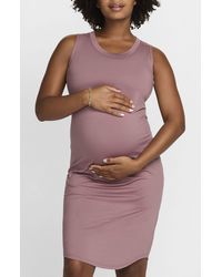 Nike - Dri-fit Sleeveless Knit Maternity Dress - Lyst