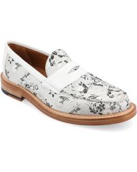Taft - The Fitz Floral Brocade Penny Loafer - Lyst