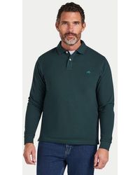 Raging Bull - Long Sleeve Classic Pique Polo - Lyst