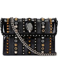Kurt Geiger - Medium Kensington Studs Convertible Leather Shoulder Bag - Lyst