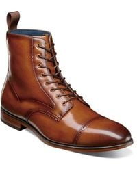 Stacy Adams - Henry Cap Toe Boot - Lyst