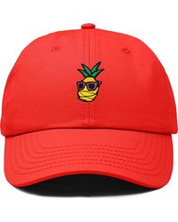 Alix - Pineapple Embroidered Dad Hat - Lyst