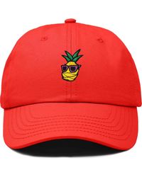 Alix - Pineapple Embroidered Dad Hat - Lyst